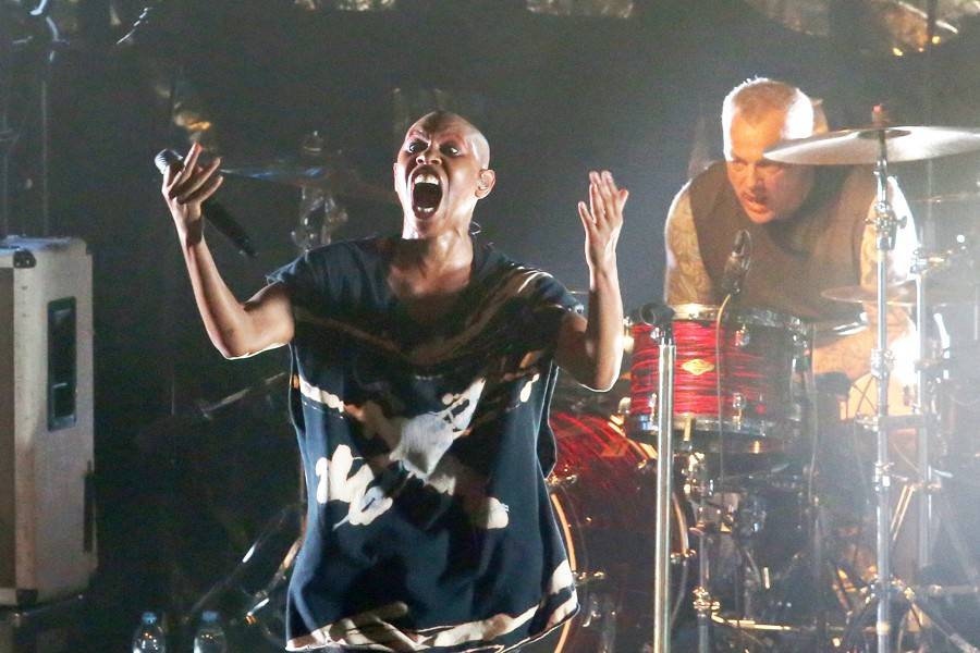 Skunk Anansie proměnili bratislavský klub v saunu