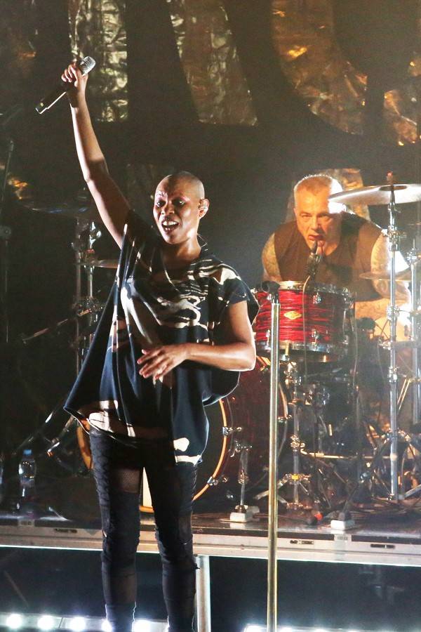Skunk Anansie proměnili bratislavský klub v saunu