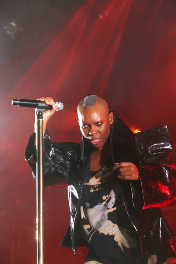 Skunk Anansie proměnili bratislavský klub v saunu
