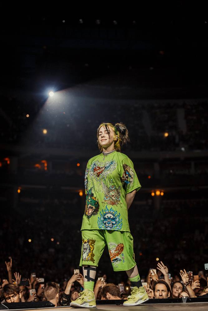 Billie Eilish pobláznila všechny teenagery v Praze