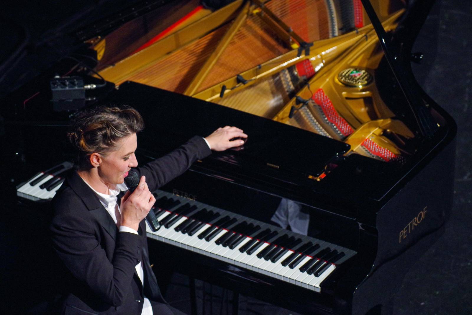 Amanda Palmer předvedla v divadle Hybernia kombinaci stand-upu a koncertu