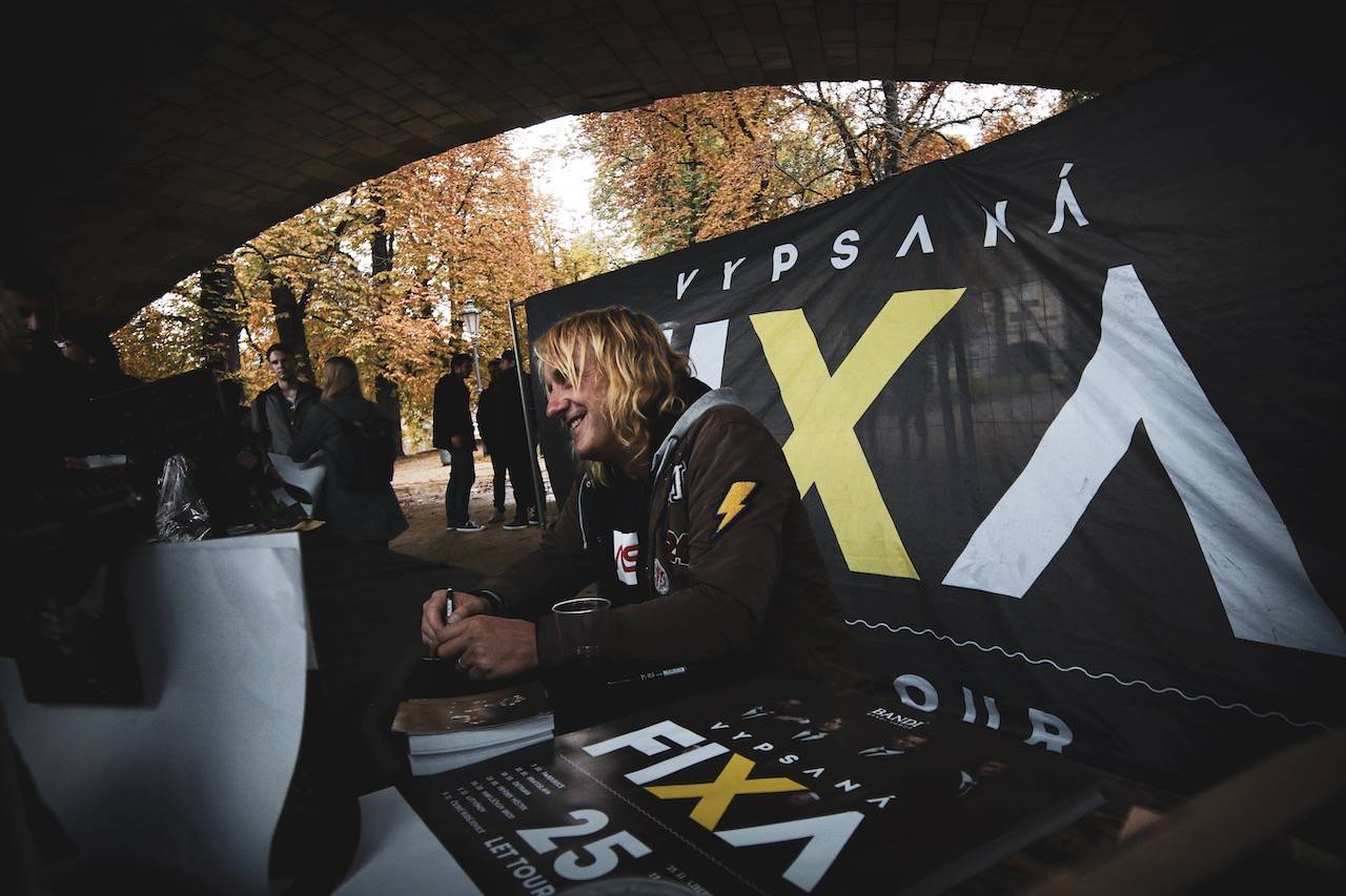 Vypsaná fiXa představila na pražském Střeleckém ostrově svou deštěm pokřtěnou Kvalitu