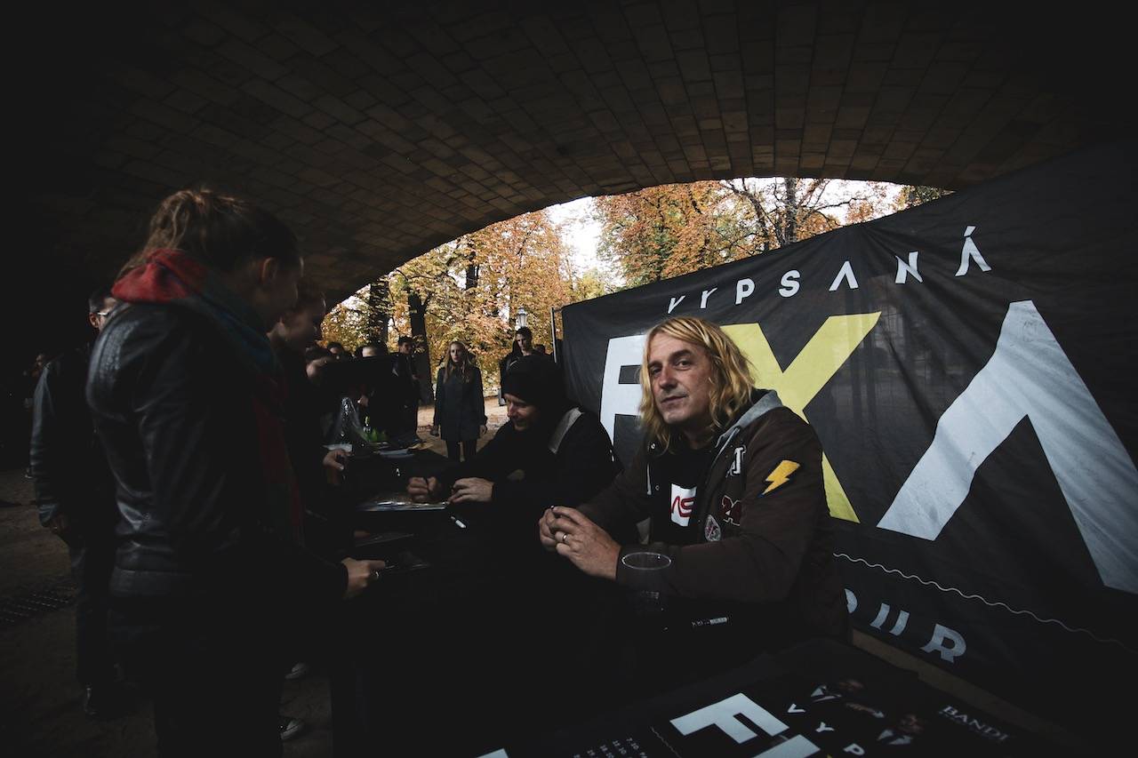 Vypsaná fiXa představila na pražském Střeleckém ostrově svou deštěm pokřtěnou Kvalitu