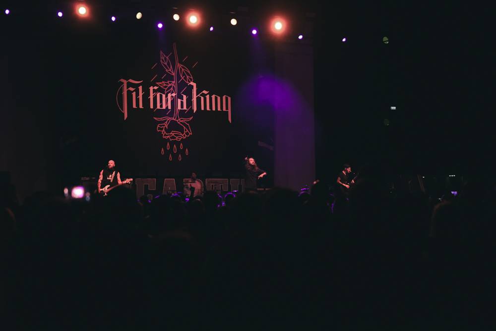 As I Lay Dying předvedli ve Foru Karlín pořádně divokou show