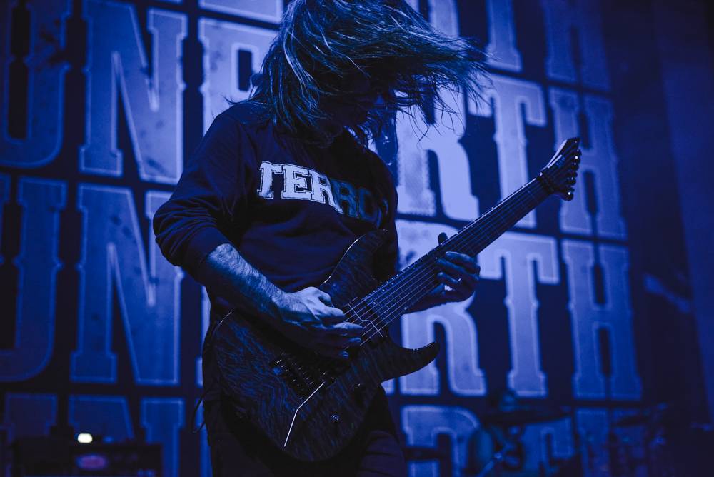 As I Lay Dying předvedli ve Foru Karlín pořádně divokou show