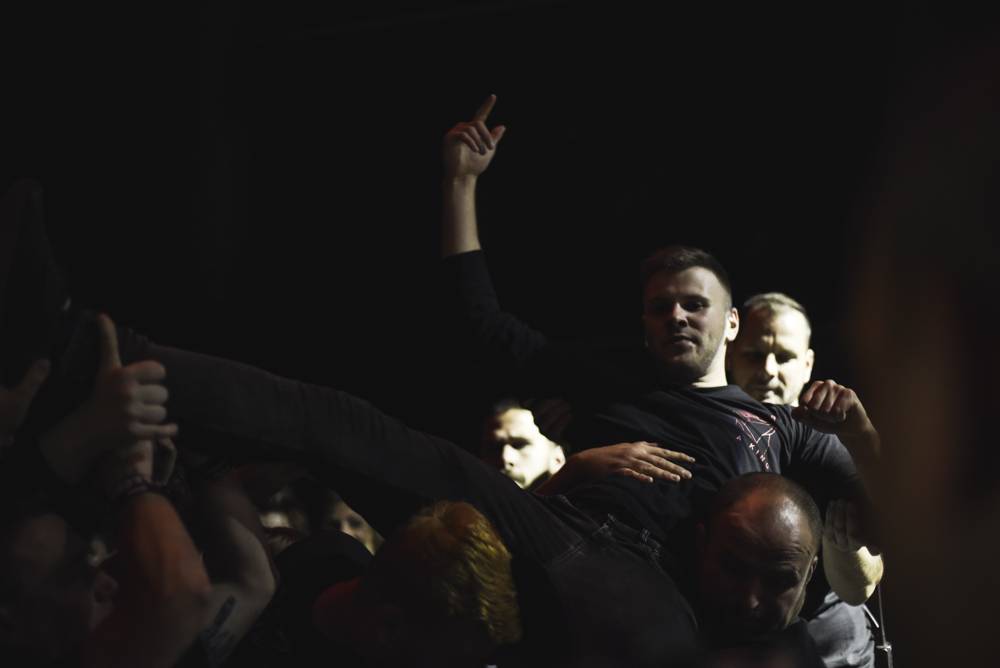 As I Lay Dying předvedli ve Foru Karlín pořádně divokou show