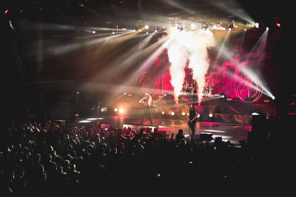 As I Lay Dying předvedli ve Foru Karlín pořádně divokou show