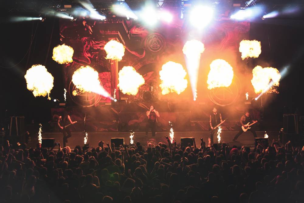 As I Lay Dying předvedli ve Foru Karlín pořádně divokou show