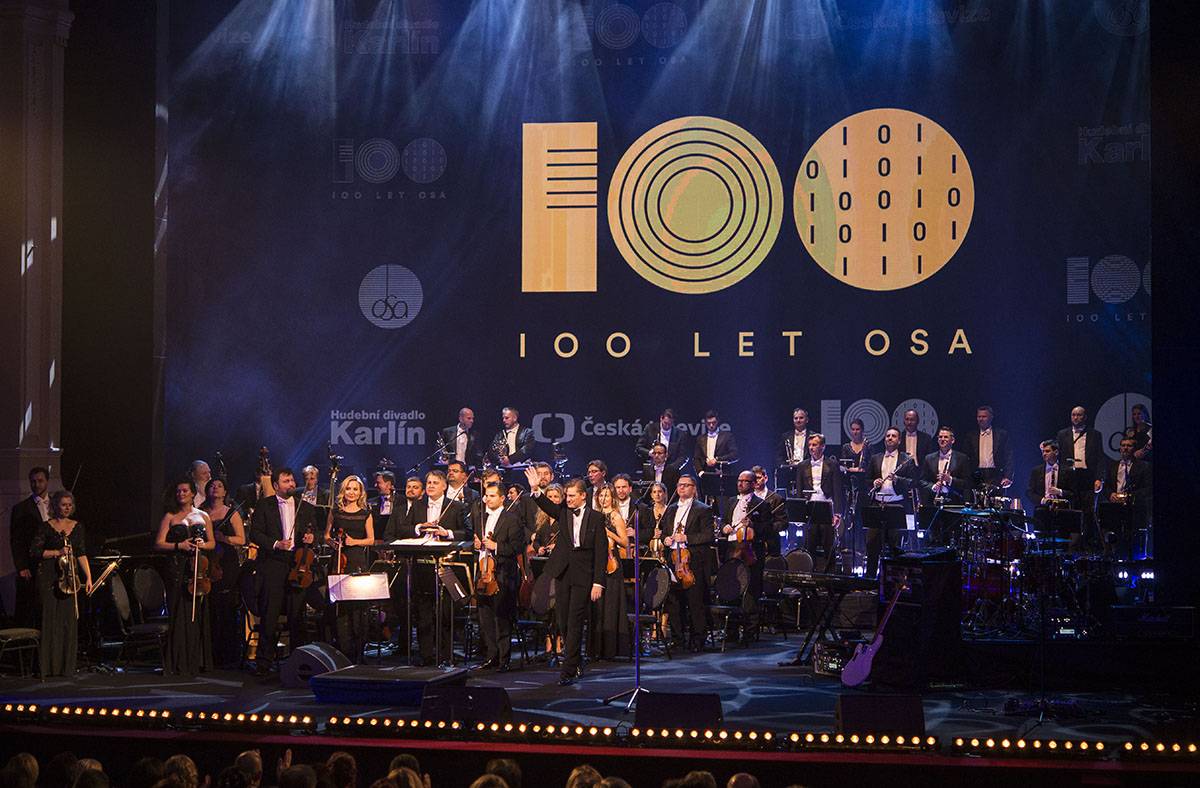 Sté výročí OSA slavili Olympic, Richard Krajčo nebo David Koller. Nechyběla vzpomínka na Karla Gotta