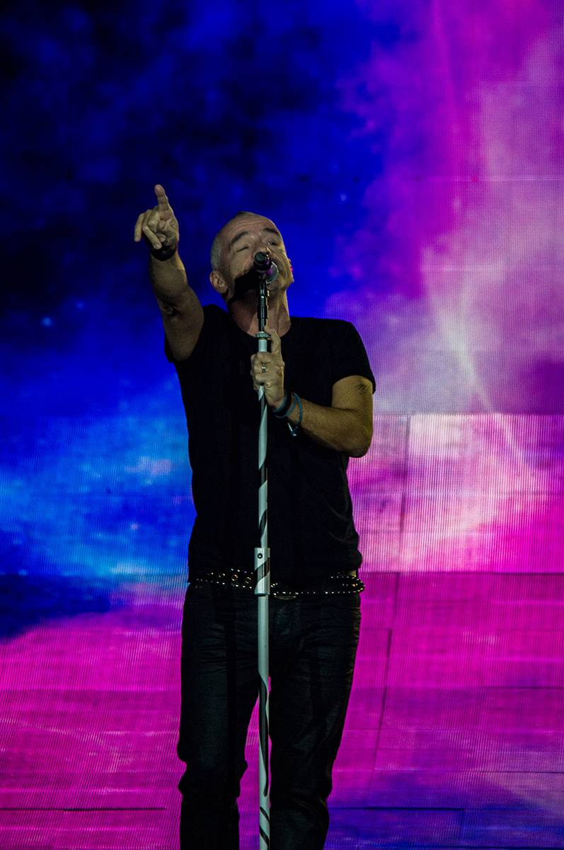 Eros Ramazzotti rozezněl O2 arenu velkými hity i úplnými novinkami