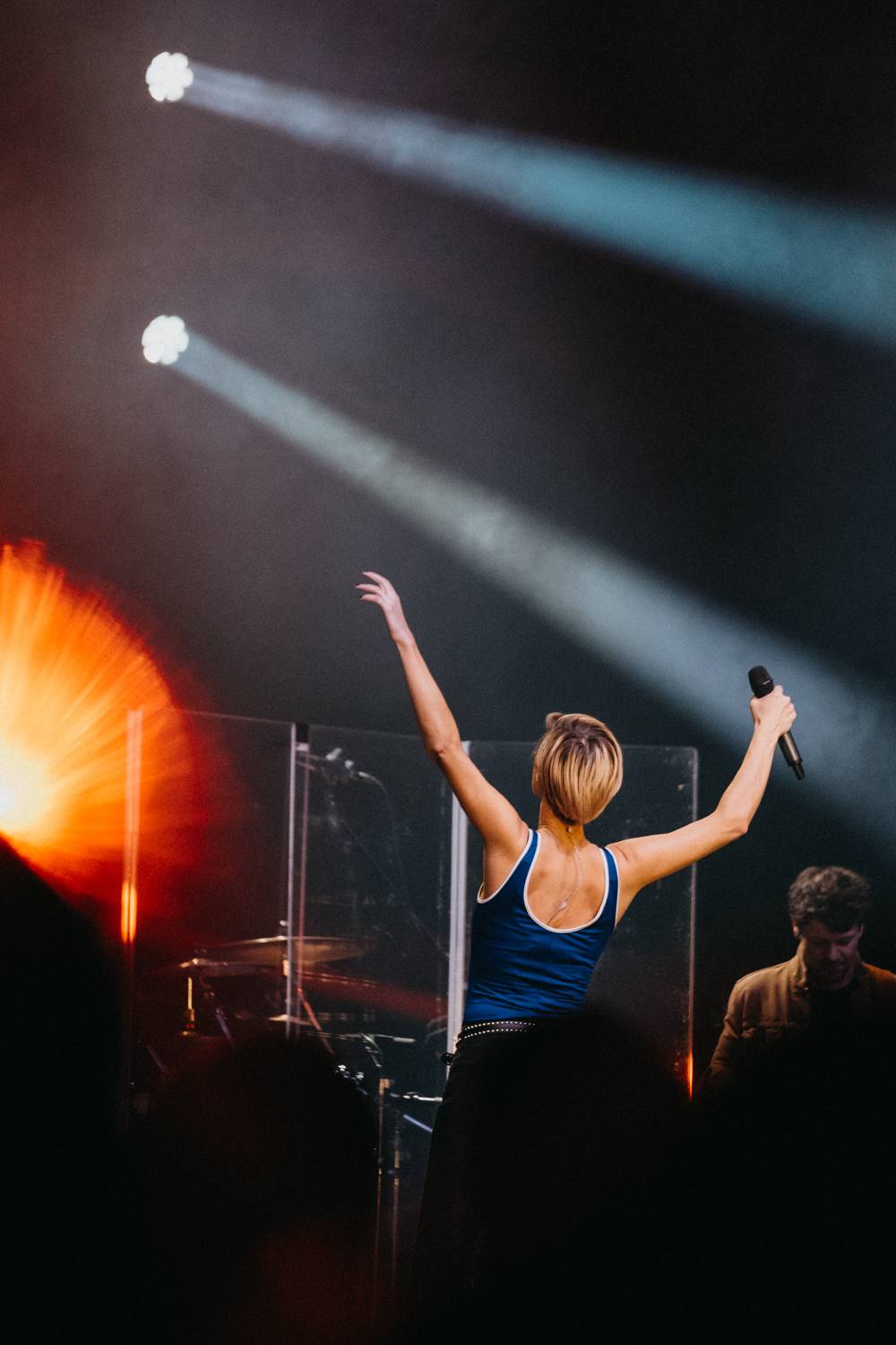 Dojatá Barbora Poláková si splnila sen: Ve Foru Karlín se prolétla nad hlavami diváku