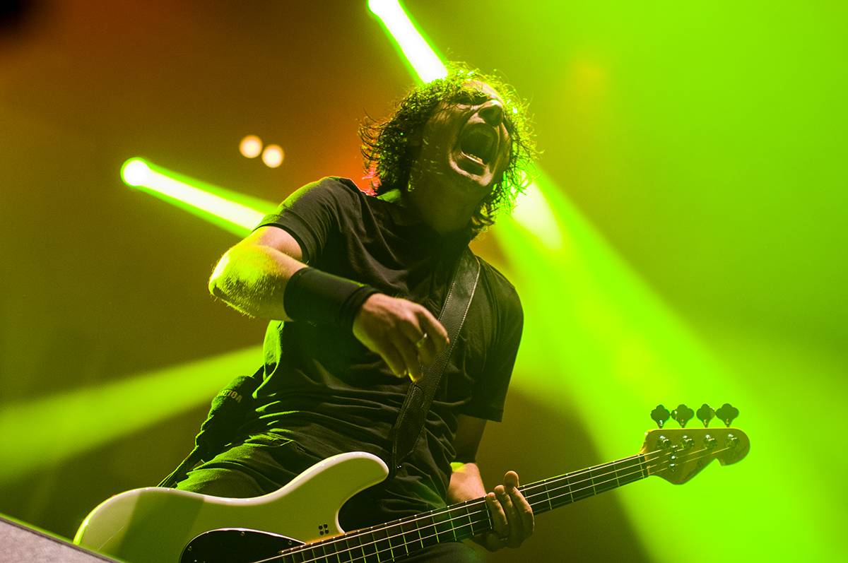 Dánští Volbeat strhli O2 universum od prvních tónů kytar. Hráli také Danko Jones a Baroness