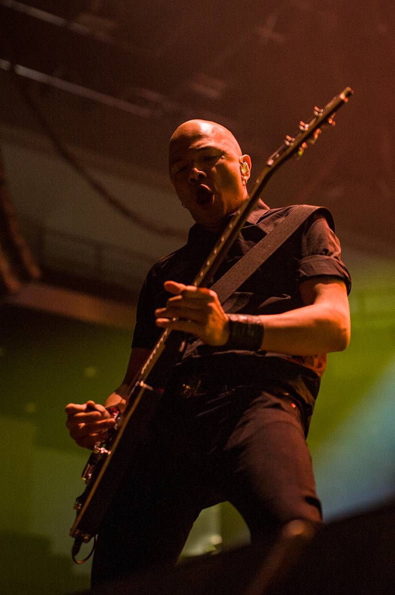 Dánští Volbeat strhli O2 universum od prvních tónů kytar. Hráli také Danko Jones a Baroness