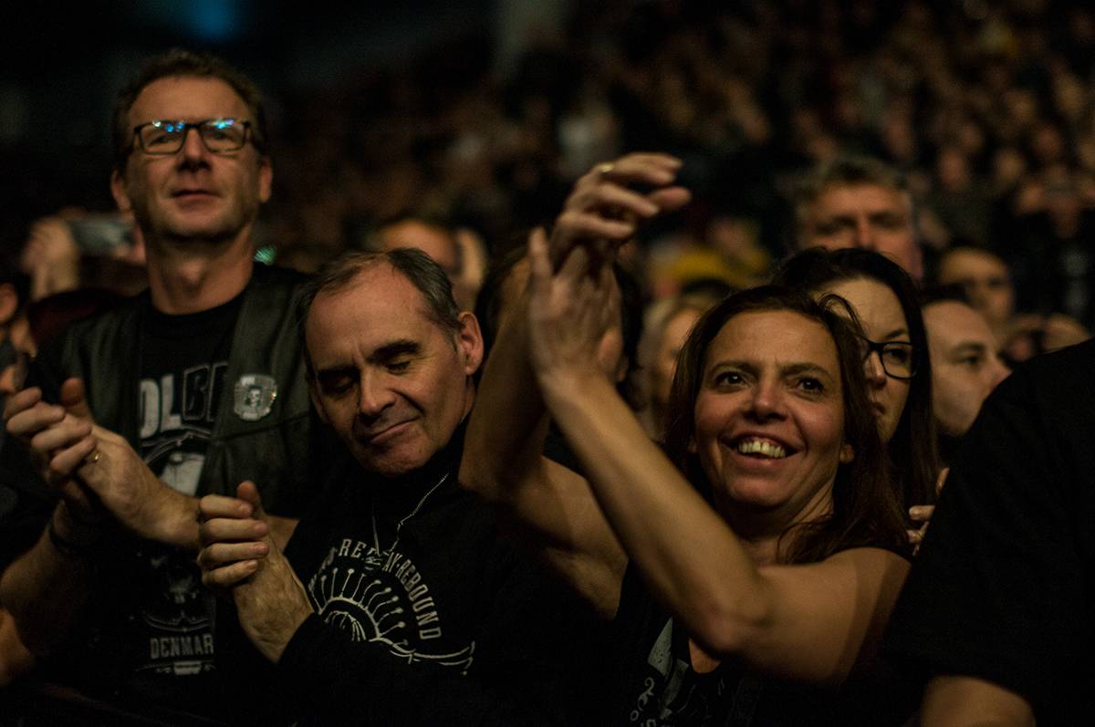 Dánští Volbeat strhli O2 universum od prvních tónů kytar. Hráli také Danko Jones a Baroness