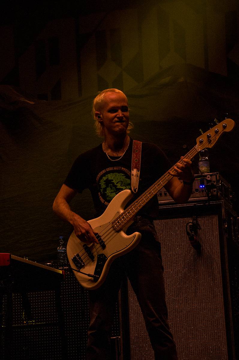 Dánští Volbeat strhli O2 universum od prvních tónů kytar. Hráli také Danko Jones a Baroness