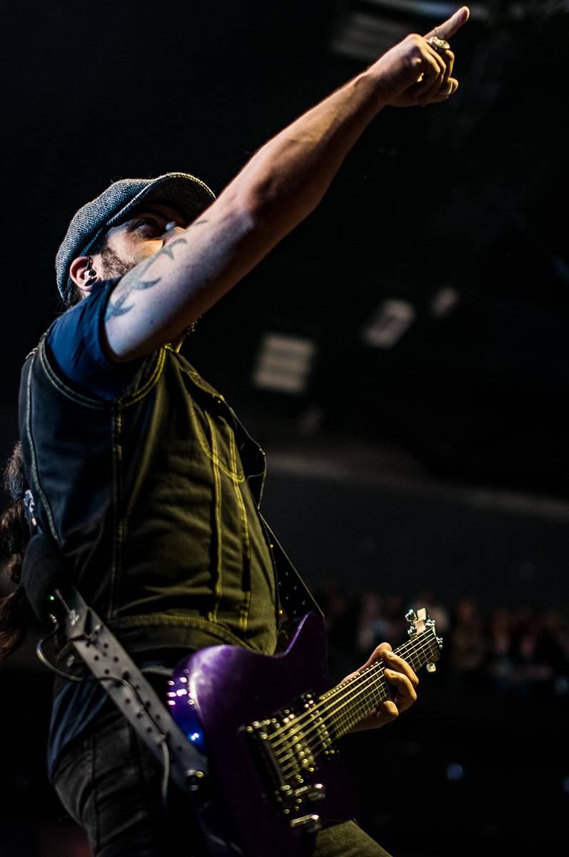 Dánští Volbeat strhli O2 universum od prvních tónů kytar. Hráli také Danko Jones a Baroness