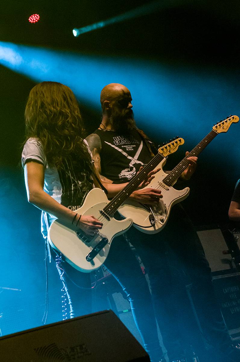 Dánští Volbeat strhli O2 universum od prvních tónů kytar. Hráli také Danko Jones a Baroness