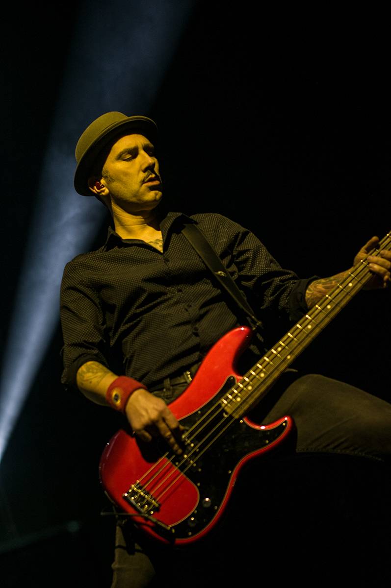 Dánští Volbeat strhli O2 universum od prvních tónů kytar. Hráli také Danko Jones a Baroness
