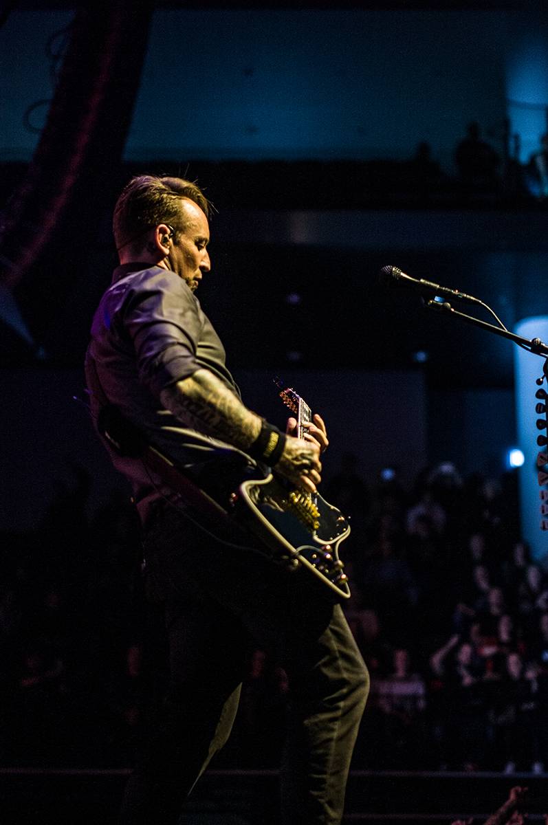 Dánští Volbeat strhli O2 universum od prvních tónů kytar. Hráli také Danko Jones a Baroness