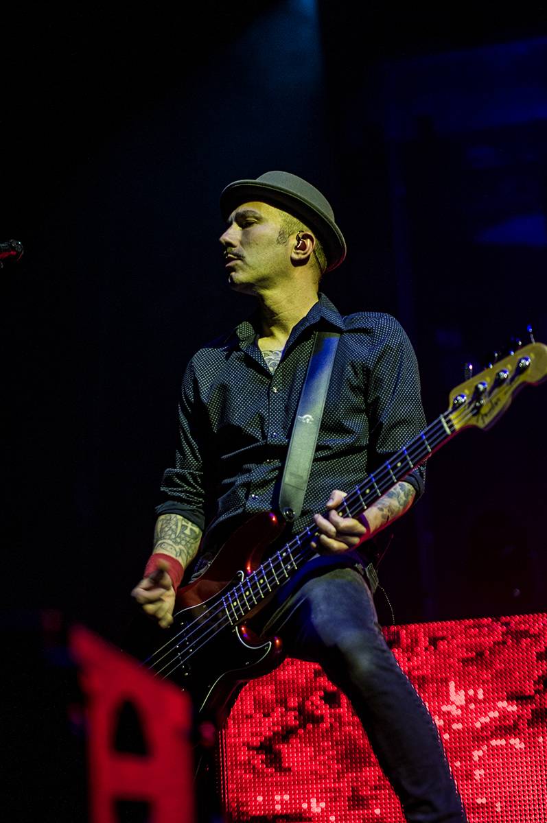Dánští Volbeat strhli O2 universum od prvních tónů kytar. Hráli také Danko Jones a Baroness