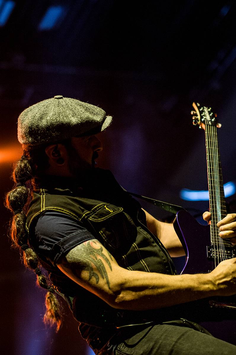 Dánští Volbeat strhli O2 universum od prvních tónů kytar. Hráli také Danko Jones a Baroness