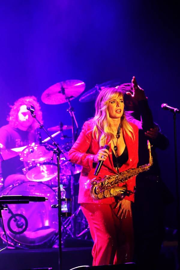 Candy Dulfer zvedala v brněnském Sonu ze sedadel