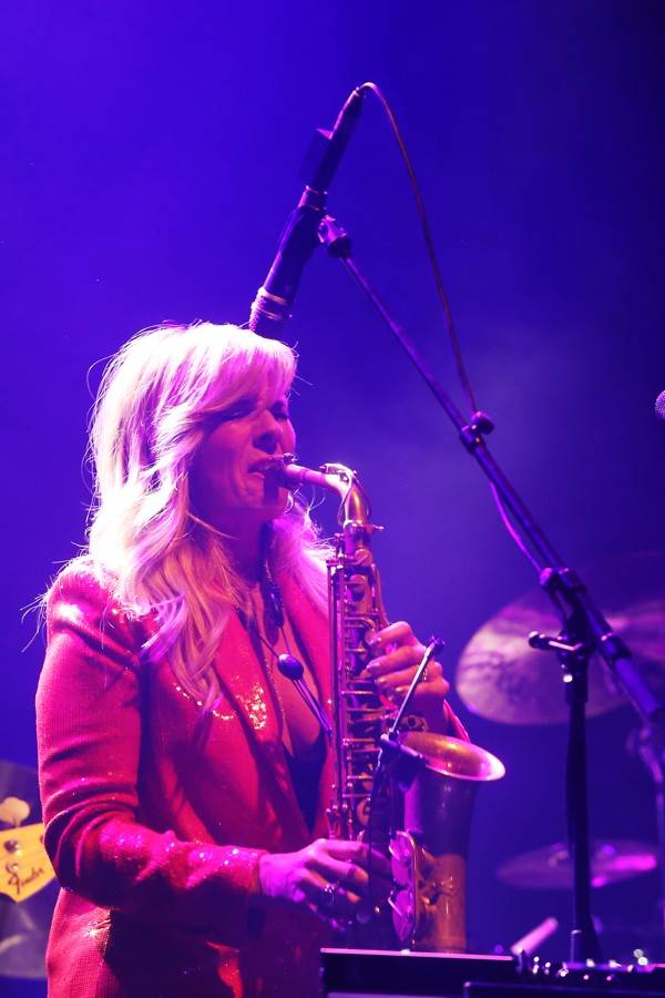 Candy Dulfer zvedala v brněnském Sonu ze sedadel