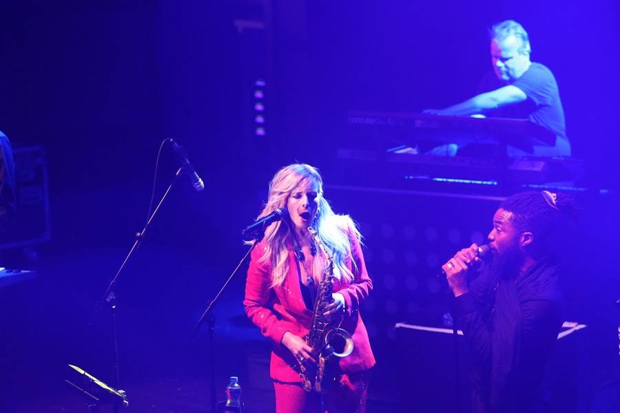 Candy Dulfer zvedala v brněnském Sonu ze sedadel