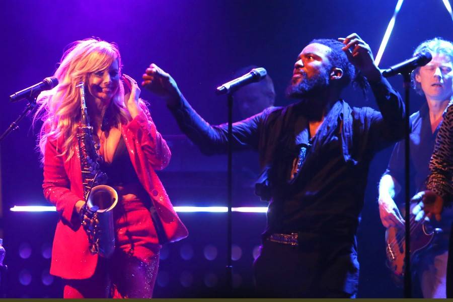 Candy Dulfer zvedala v brněnském Sonu ze sedadel