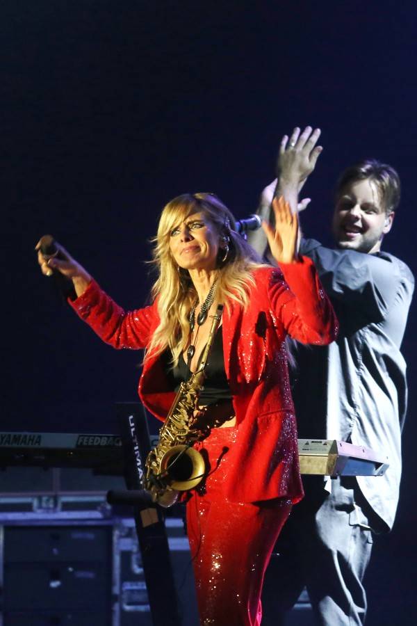 Candy Dulfer zvedala v brněnském Sonu ze sedadel