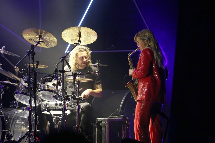 Candy Dulfer zvedala v brněnském Sonu ze sedadel