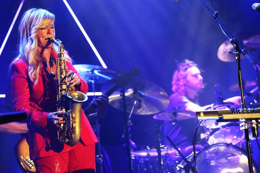 Candy Dulfer zvedala v brněnském Sonu ze sedadel