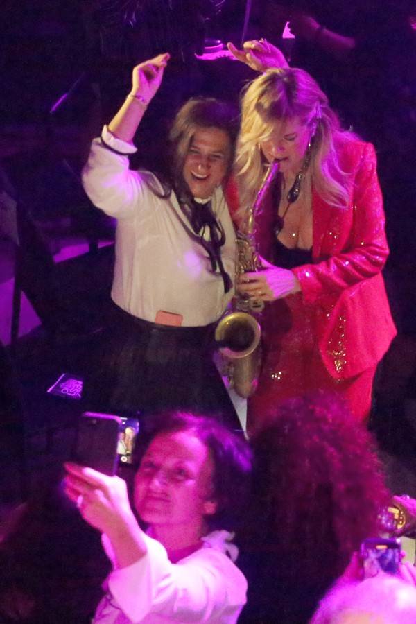 Candy Dulfer zvedala v brněnském Sonu ze sedadel