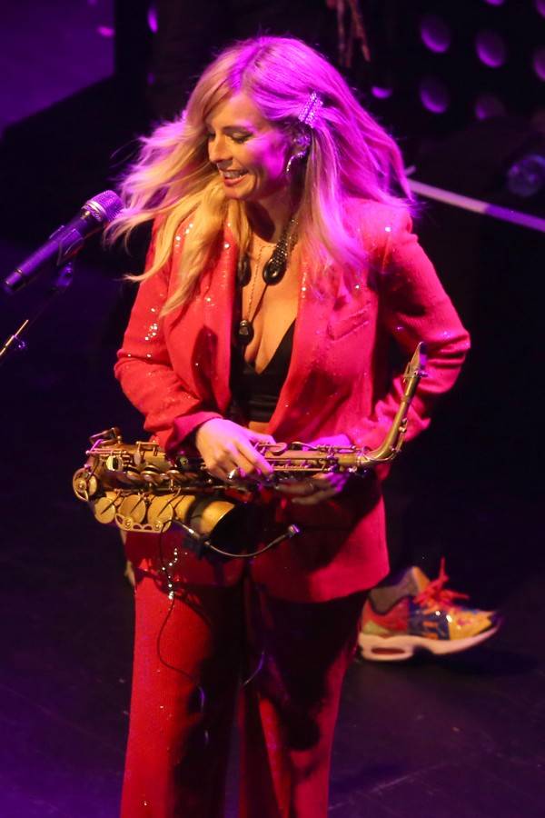 Candy Dulfer zvedala v brněnském Sonu ze sedadel