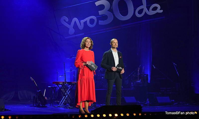 Třicet let od událostí listopadu 1989 připomněli v Ostravě Tomáš Klus, Aneta Langerová nebo Michal Prokop