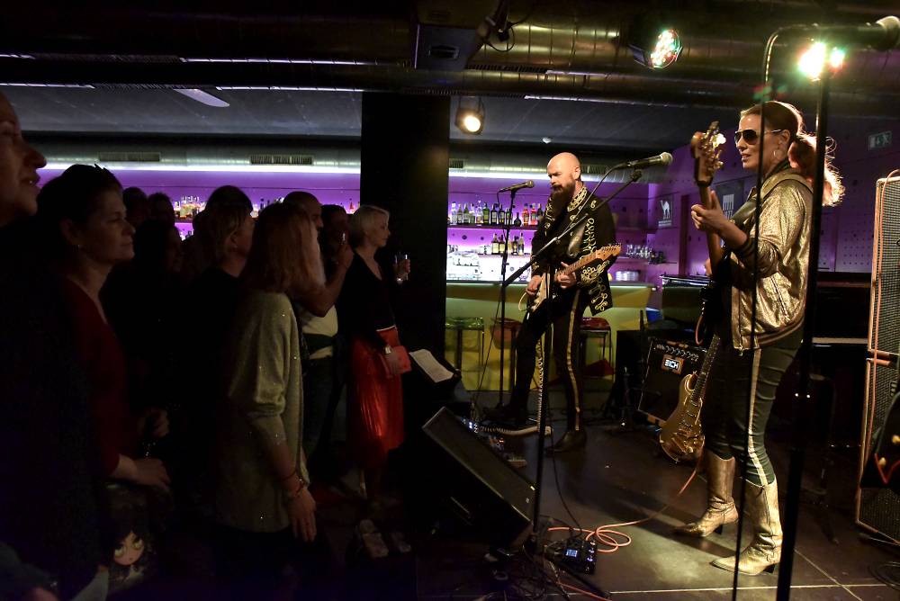 Parádní funky večer v klubu Jazz Dock v podání baskytaristky Prince Idy Nielsen & The Funkbots