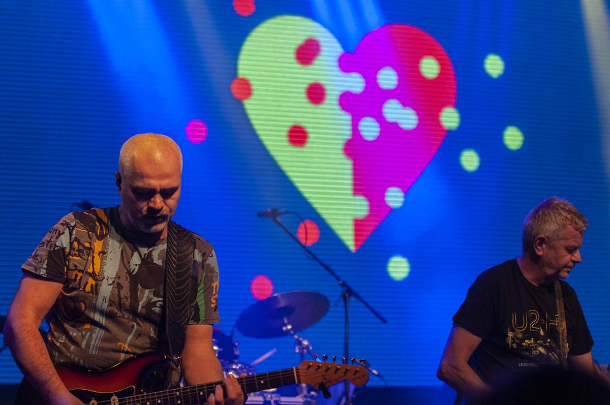 Mňága a Žďorp pokřtila Třecí plochy v Lucerna Music Baru