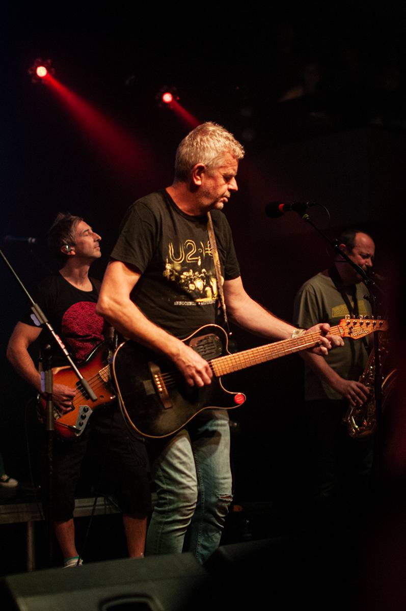 Mňága a Žďorp pokřtila Třecí plochy v Lucerna Music Baru