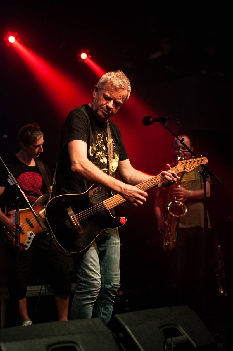 Mňága a Žďorp pokřtila Třecí plochy v Lucerna Music Baru