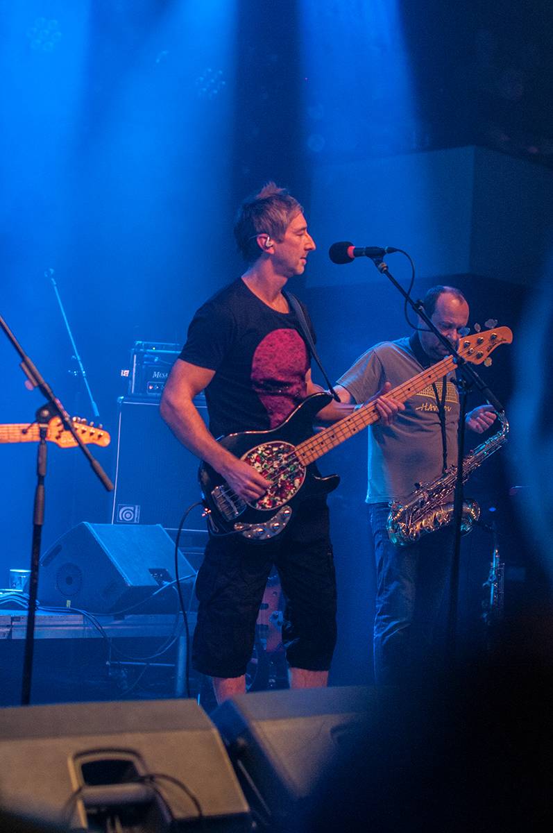 Mňága a Žďorp pokřtila Třecí plochy v Lucerna Music Baru