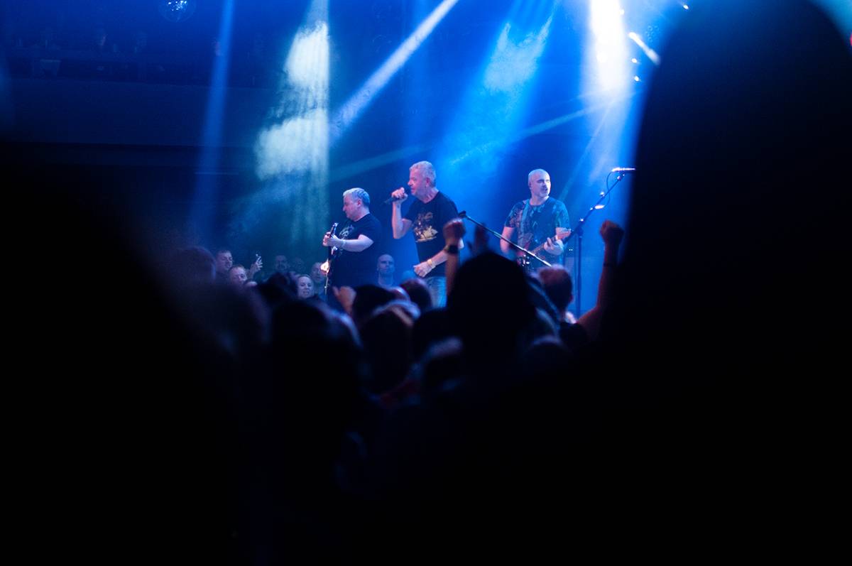 Mňága a Žďorp pokřtila Třecí plochy v Lucerna Music Baru