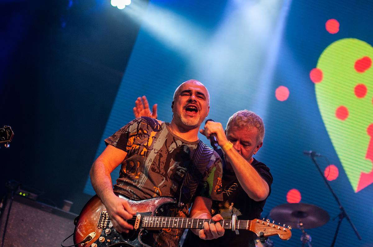 Mňága a Žďorp pokřtila Třecí plochy v Lucerna Music Baru