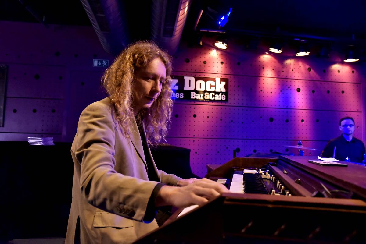 Rene Trosman naděloval v pražském Jazz Docku i na Štědrý den