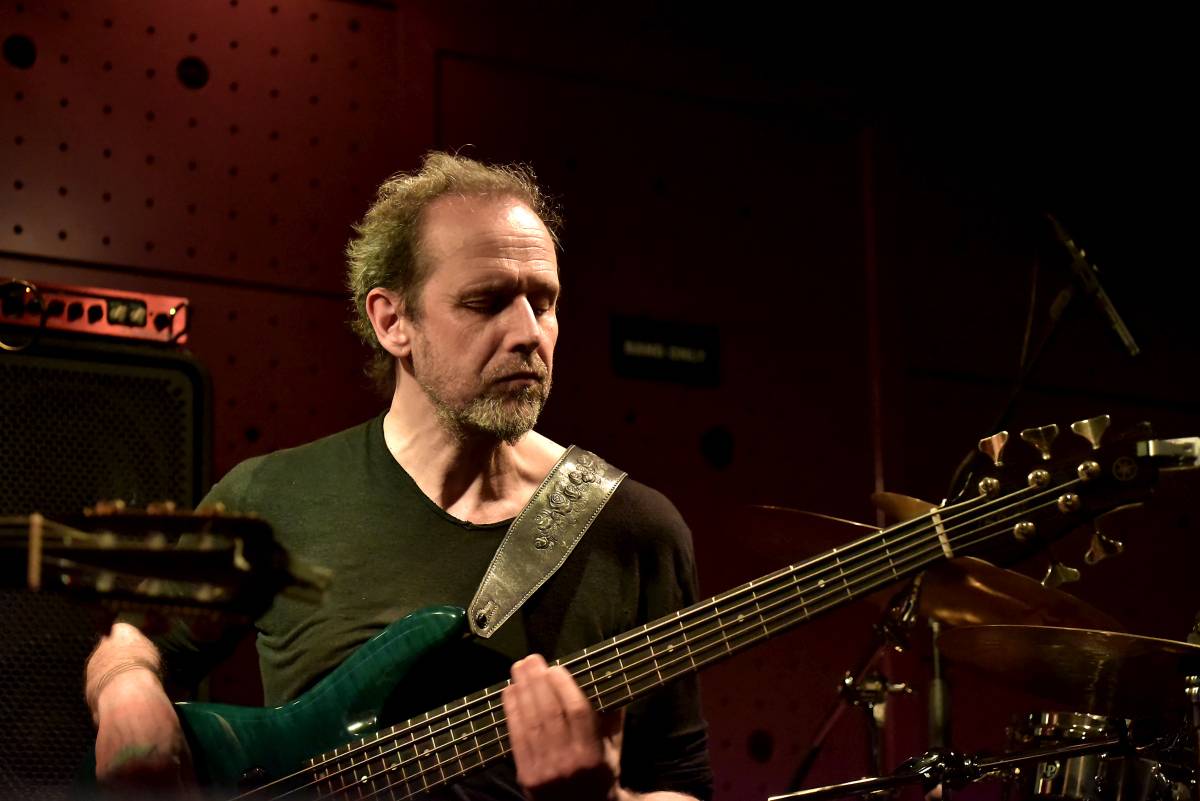 Dominic Miller a Dan Bárta na jednom podiu v Jazz Docku