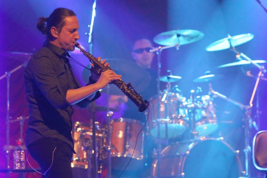 Richard Müller v Uherském Hradišti bodoval se šansony, záda mu kryli Michael Kocáb a Ondřej Soukup