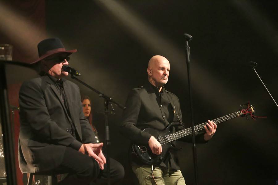 Richard Müller v Uherském Hradišti bodoval se šansony, záda mu kryli Michael Kocáb a Ondřej Soukup