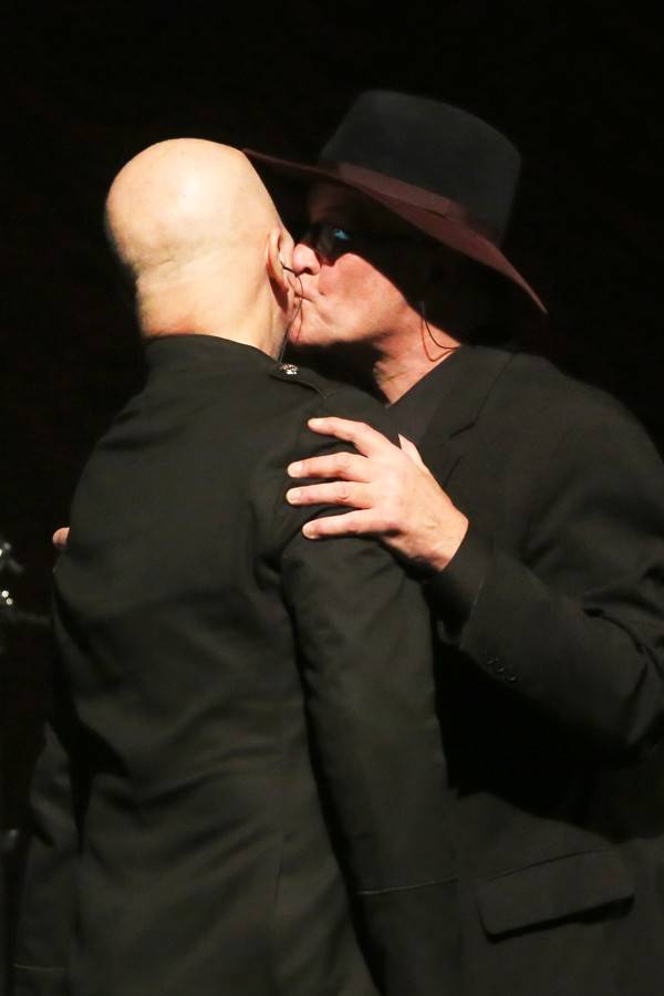 Richard Müller v Uherském Hradišti bodoval se šansony, záda mu kryli Michael Kocáb a Ondřej Soukup