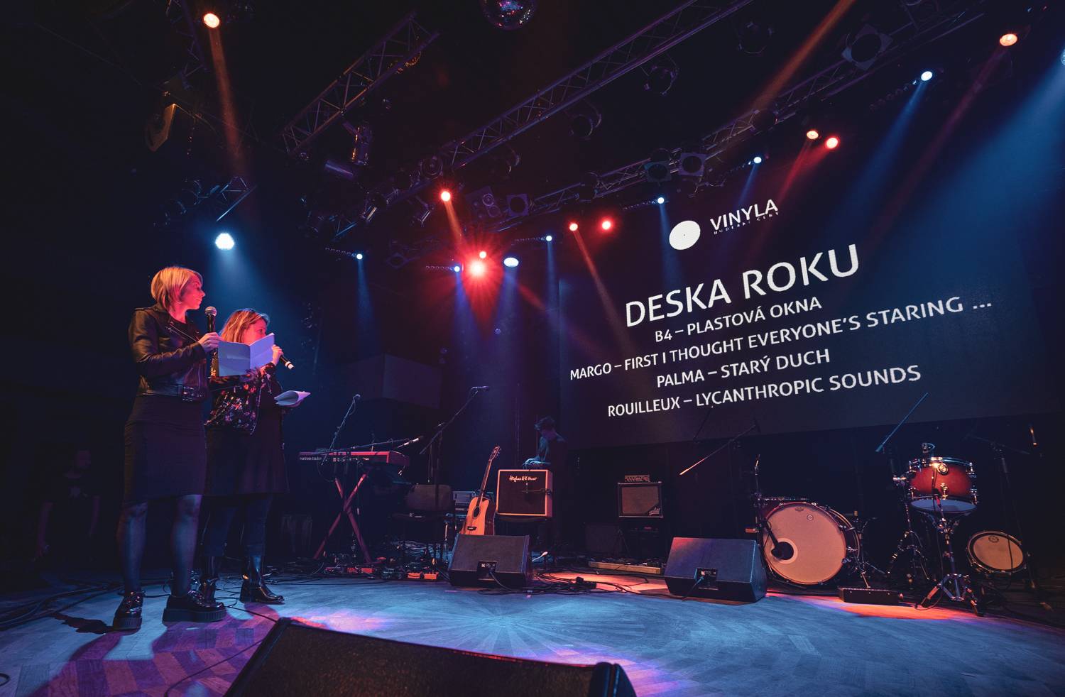 Hudební ceny Vinyla za rok 2019 vyhráli B4, Margo a klub Punctum