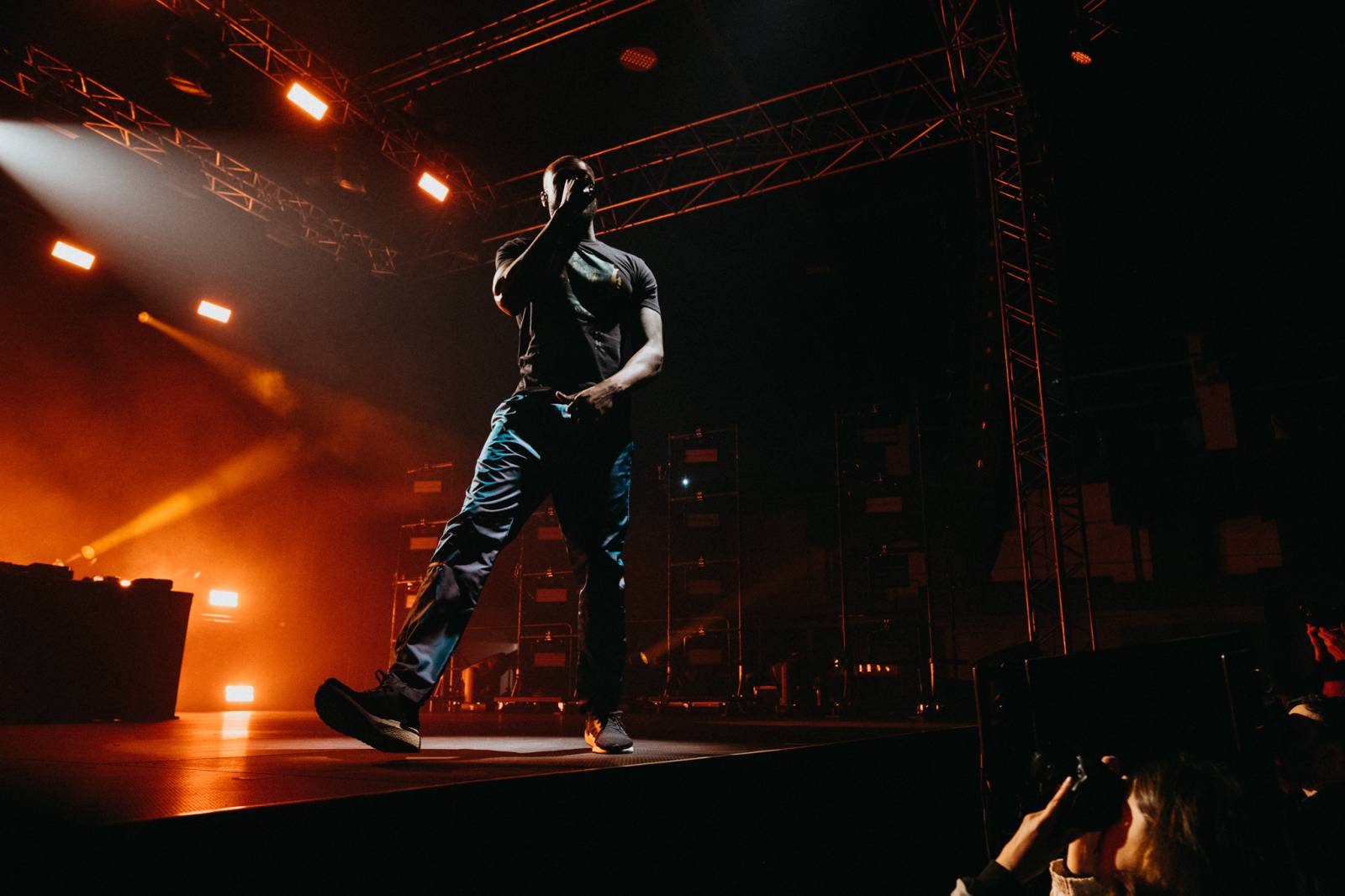 Stormzy rozhýbal pražskou halu už od prvního songu