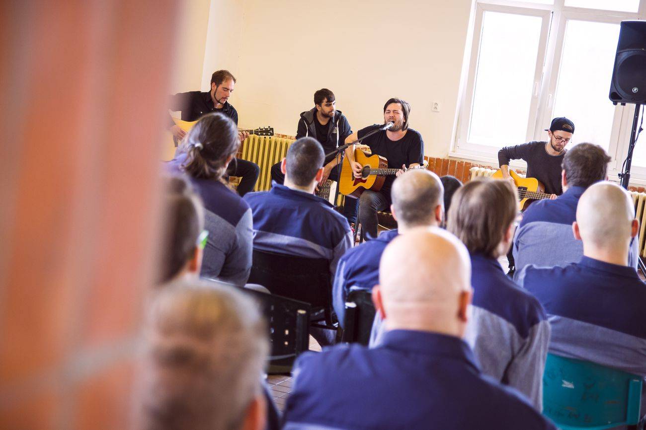 Když se ještě mohlo ven | Michal Ivanega: Koncert Imodium ve vězení i emoce a zážitky v pražských klubech